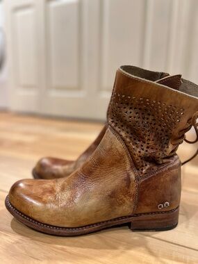 BED|STU Bridgewater Boot Womens 9 Tan